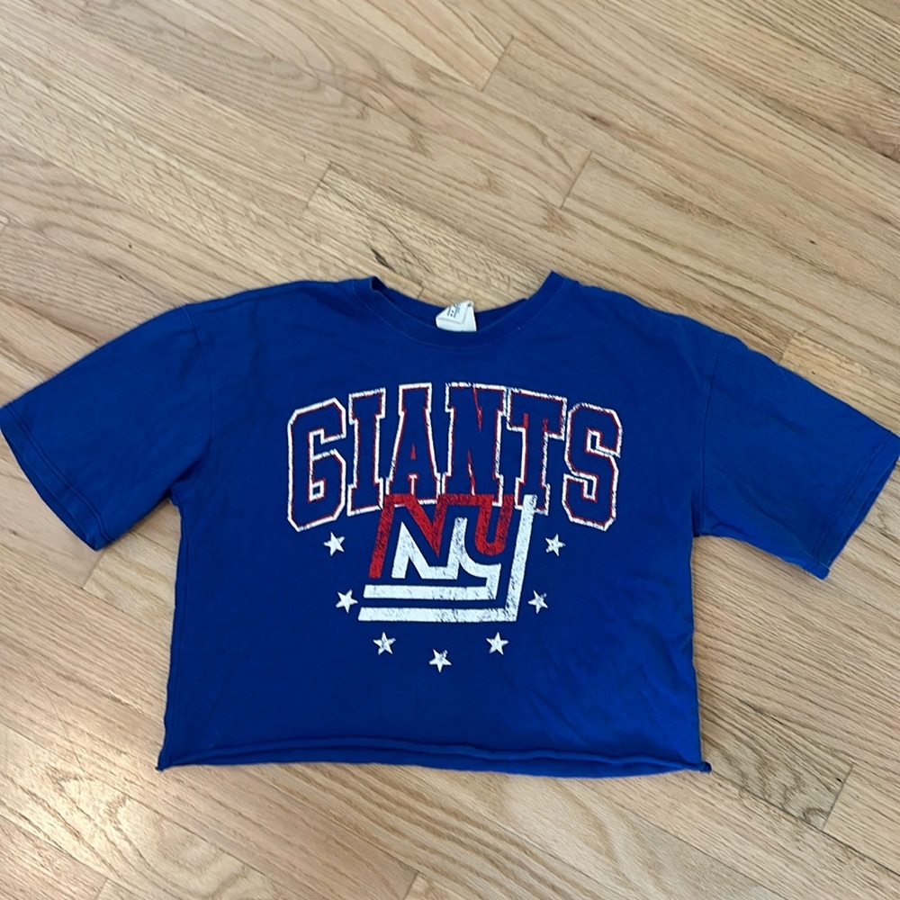 New York Giants NFL Crop Top